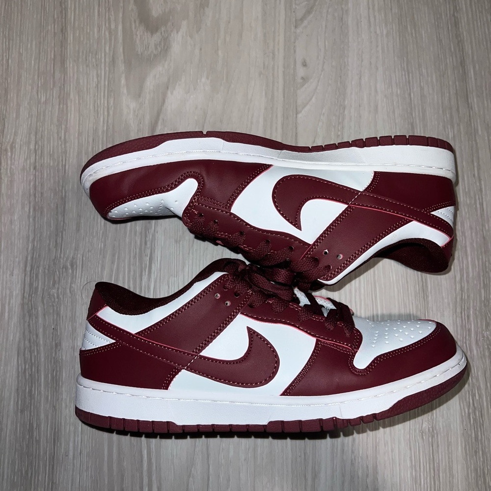 Nike Maroon Dunk Sneakers